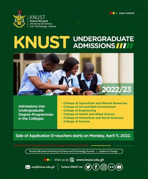 KNUST Admissions .